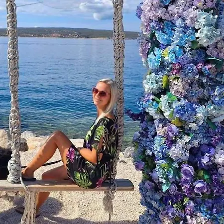 Maja With Free Private Parking And Lovely Sea View Terrace شقة أوباتيا